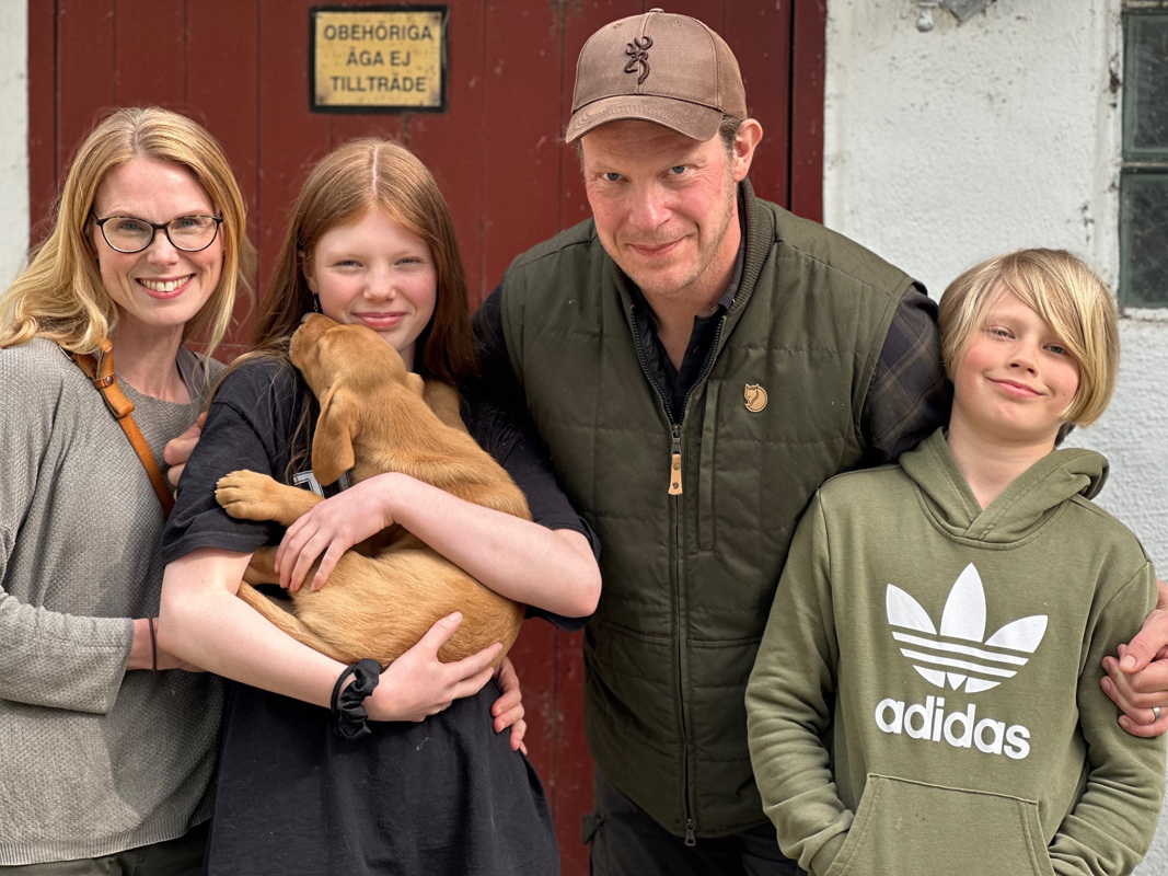 Country Sports Rosso bor med familjen Folin i skånska Klågerup